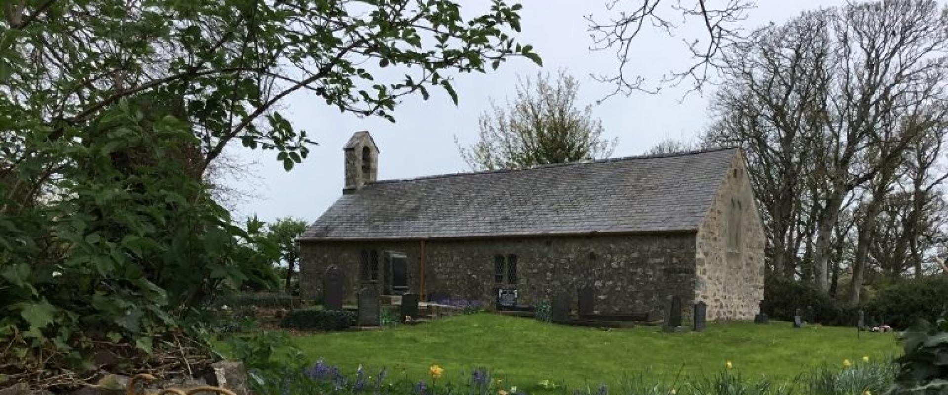 outside image of St Mary's Llanfair yn y Cwmwd, Gaerwen
