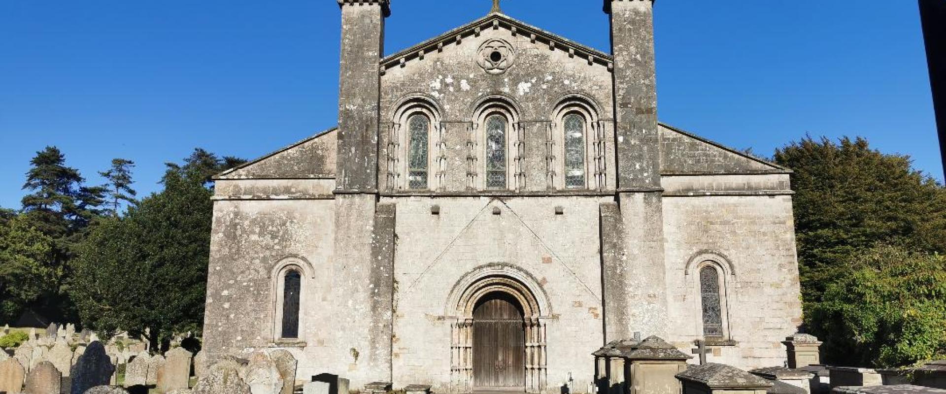 exterior image of Margam Abbey Church