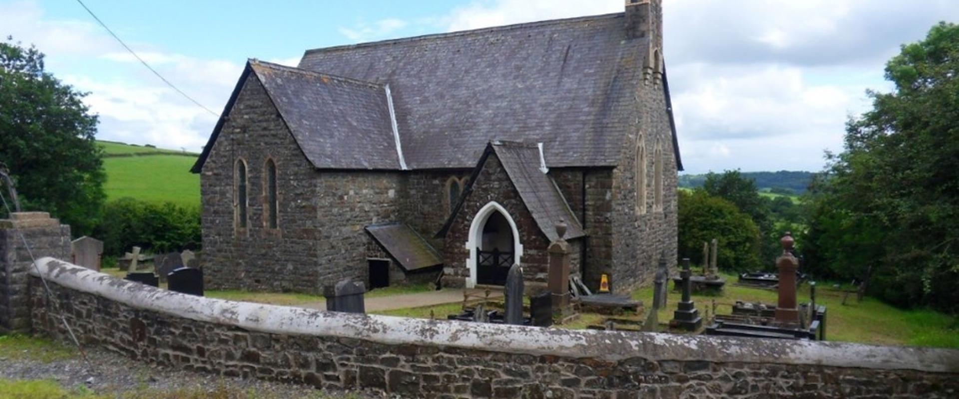 exterior im age of St Martin and St Enfail's Church Merthyr