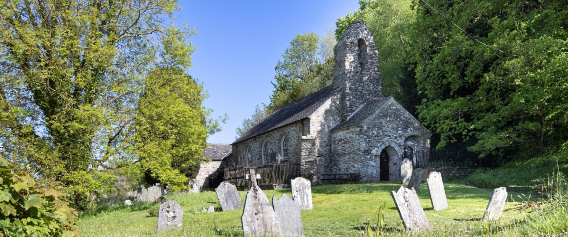 outside of St David, Manordeifi