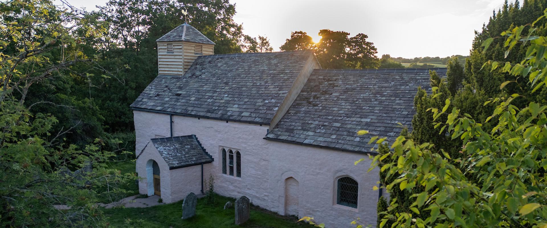 exterior image of St James's, Llangua