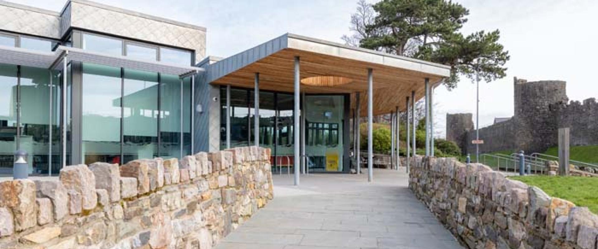 exterior of Conwy Culture centre