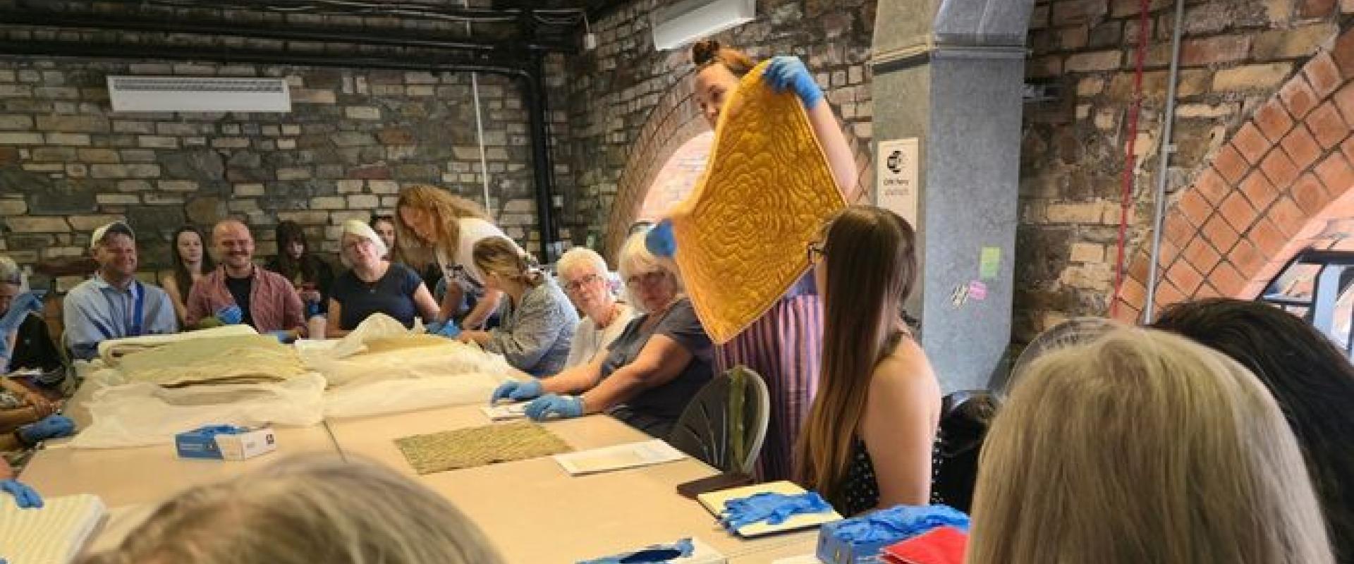 Cynon Valley Museum quilting workshop
