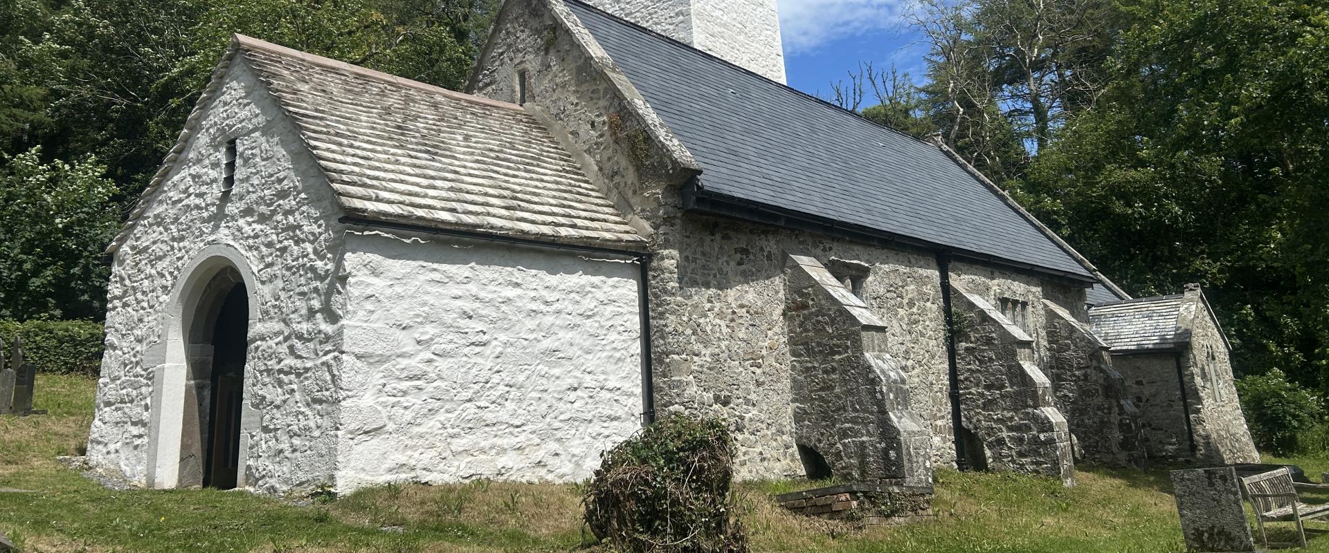 exterior of St Lawrence’s, Gumfreston