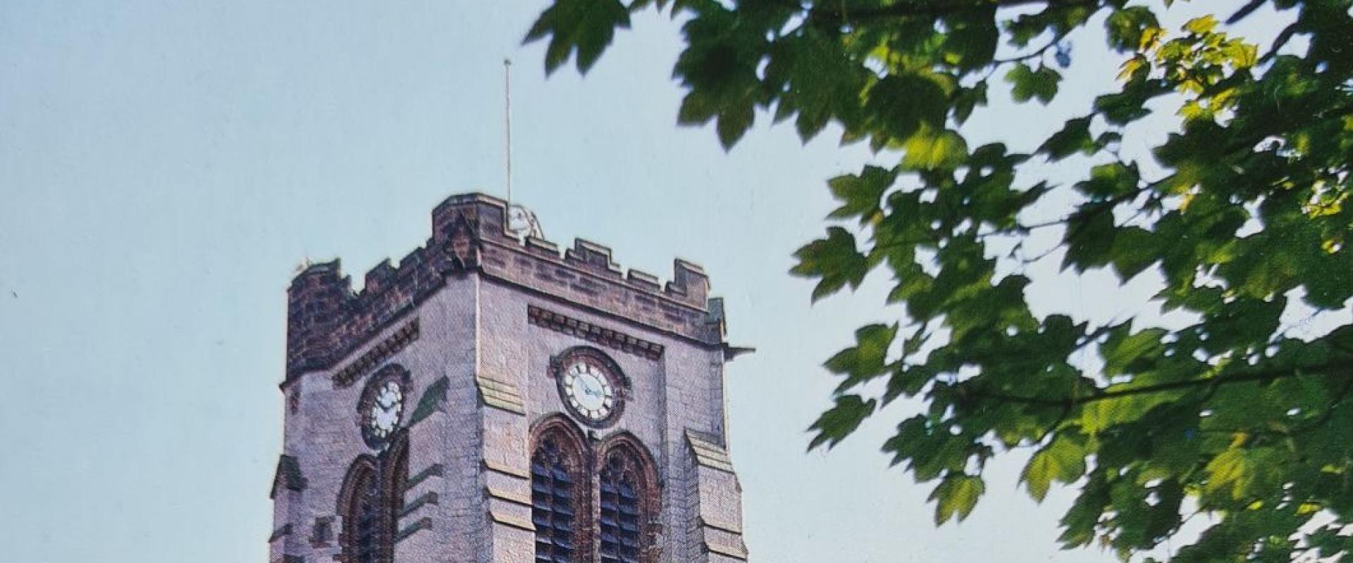 golygfa o du allan yr eglwys / view of the exterior of the church