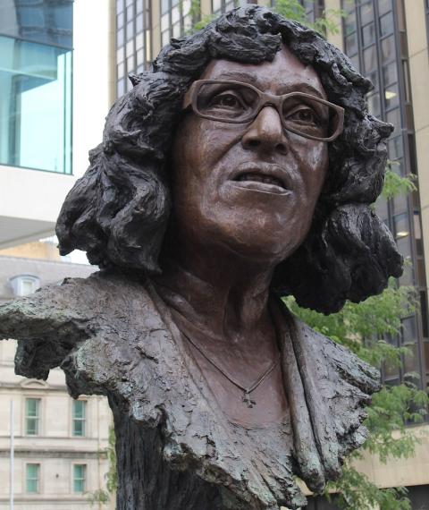 Betty Campbell's statue