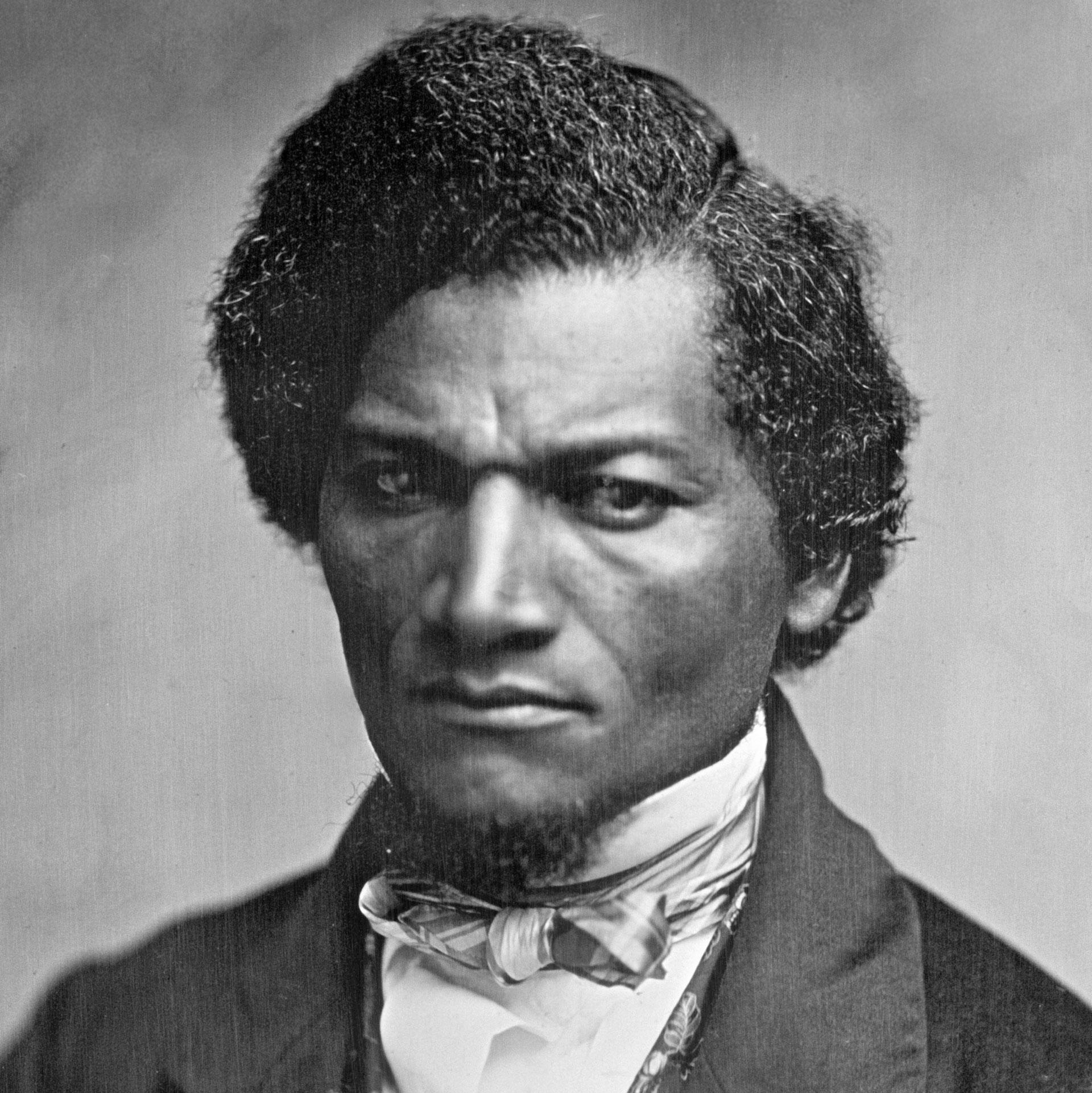 Portrait image of Frederick Douglass